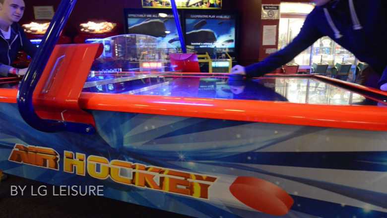 Air Hockey table game from LG Leisure